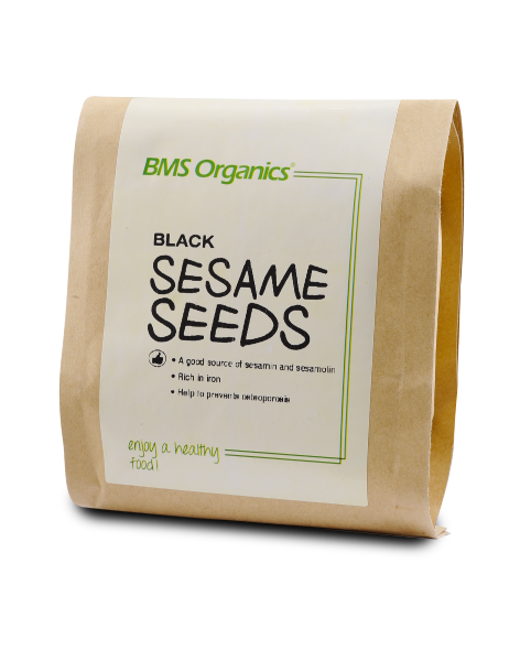 BMS Organics - Black Sesame Seeds / 黑芝麻 (250g)