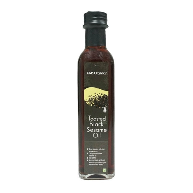 BMS Organics - Toasted Black Sesame Oil / 黑芝麻油 (290ml)