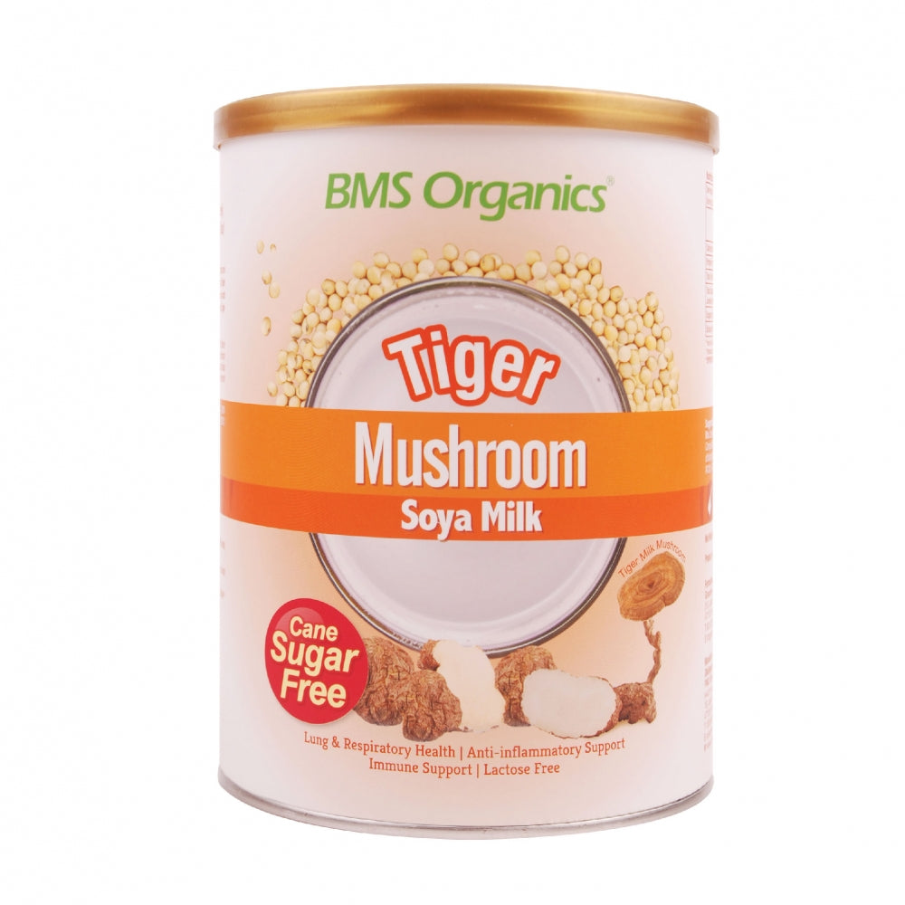BMS Organics-Tiger Mushroom Soya Milk (Cane Sugar Free) / 虎乳芝豆奶 (无蔗糖）(750g)