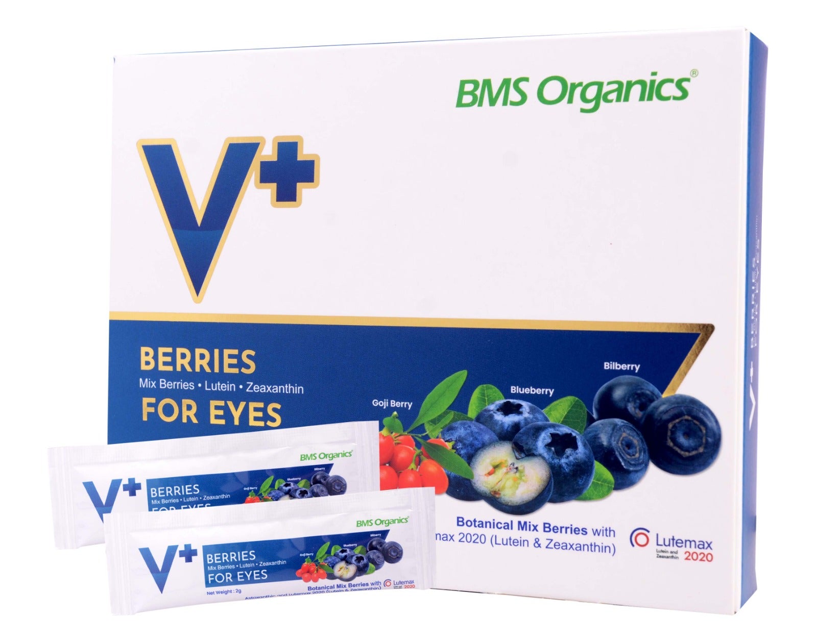 BMS Organics V+ Berries for Eyes (2g x 15 sachets)