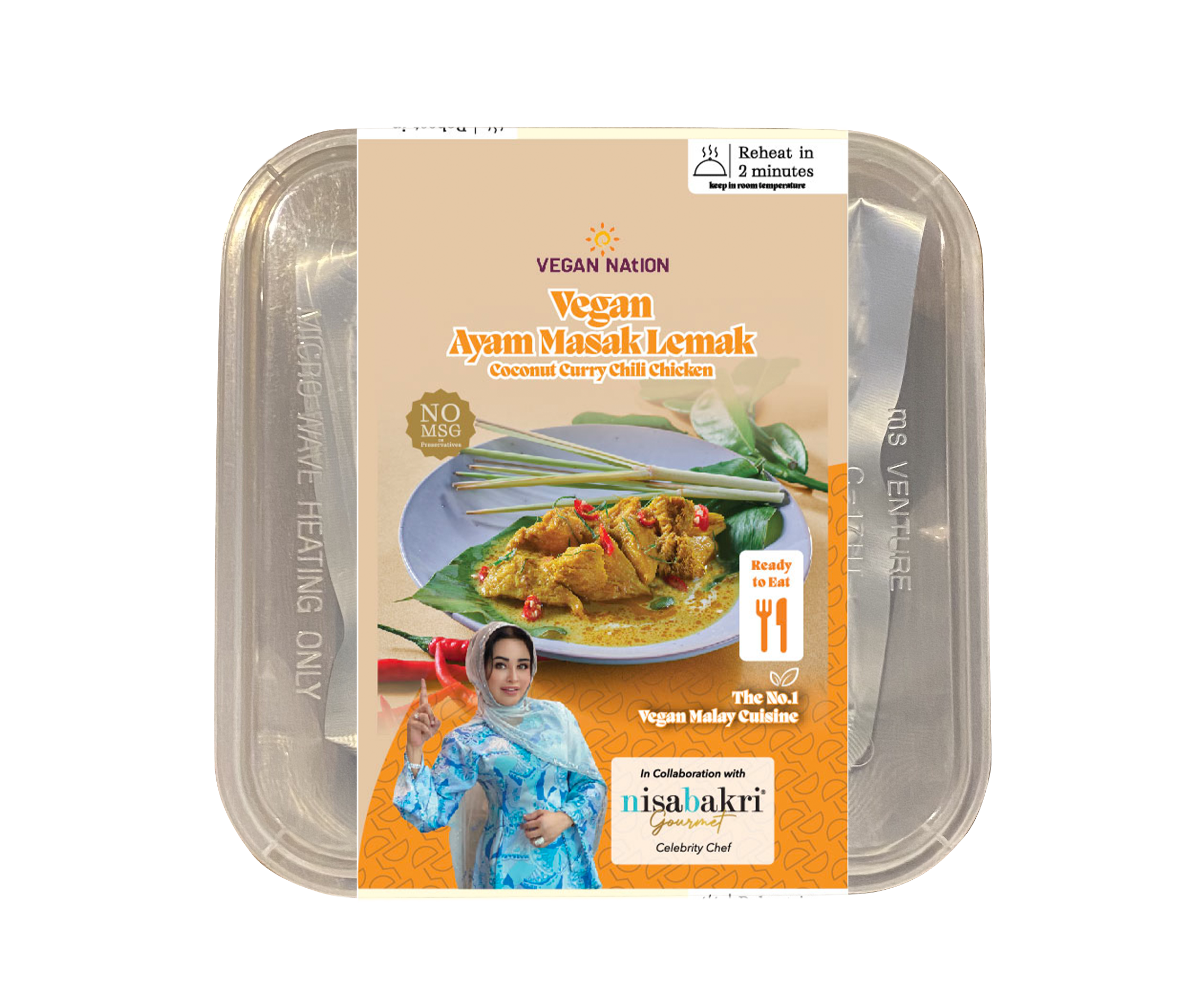 Vegan Nation - Vegan Ayam Masak Lemak Cili (150g)