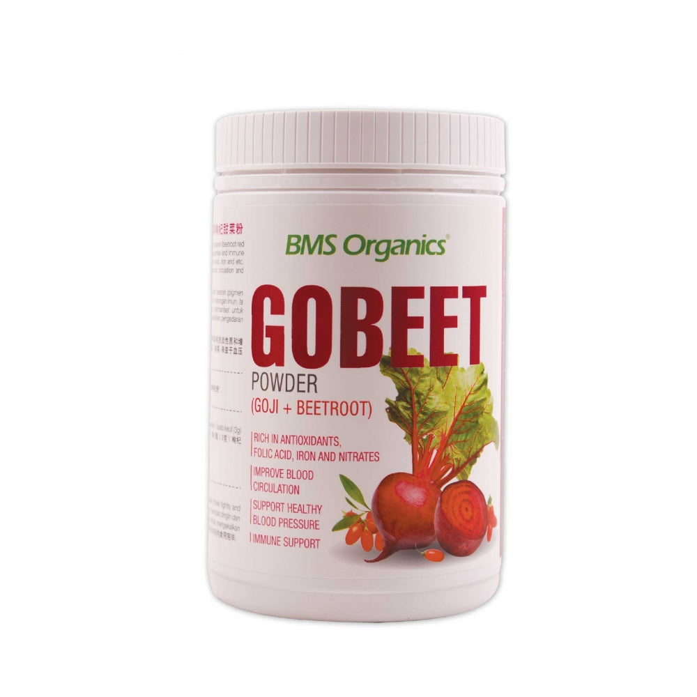 BMS Organics - GoBeet Powder (Goji + Beetroot) (150g)