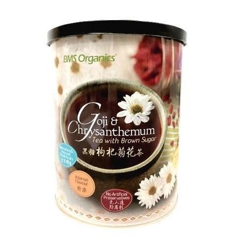 BMS Organics - Goji & Chrysanthemum Tea with Brown Sugar / 黑糖枸杞菊花茶 (400g)