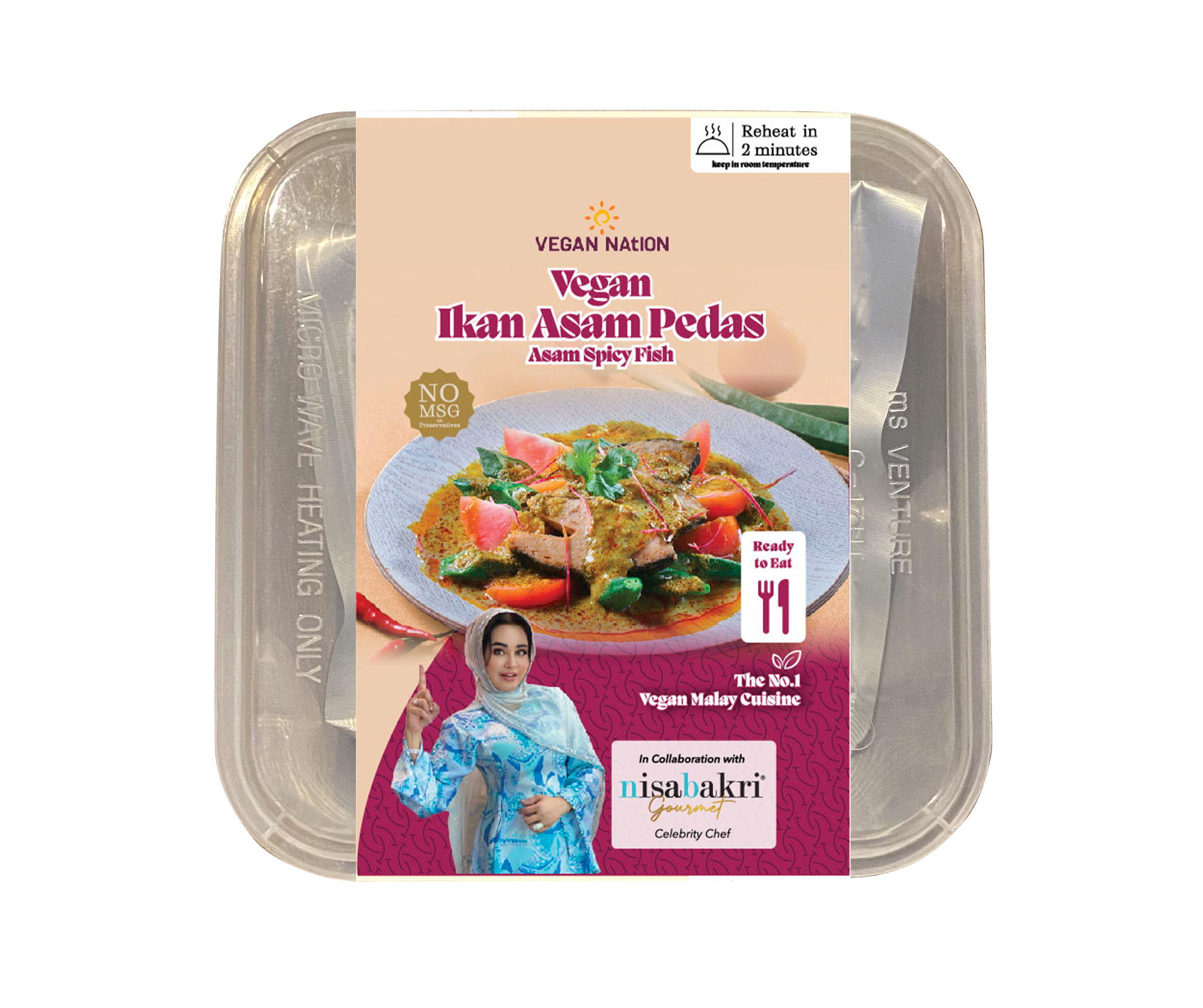 Vegan Nation - Vegan Ikan Asam Pedas (150g)