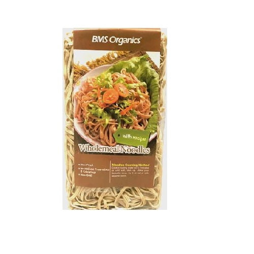 BMS Organics - Wholemeal Noodles / 全麦面 (250g)