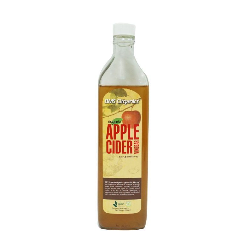 BMS Organics - Apple Cider Vinegar / 有机苹果醋  (740g) (Organic)