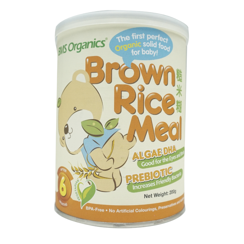 BMS Organics - Brown Rice Meal / 糙米糊 (200g)