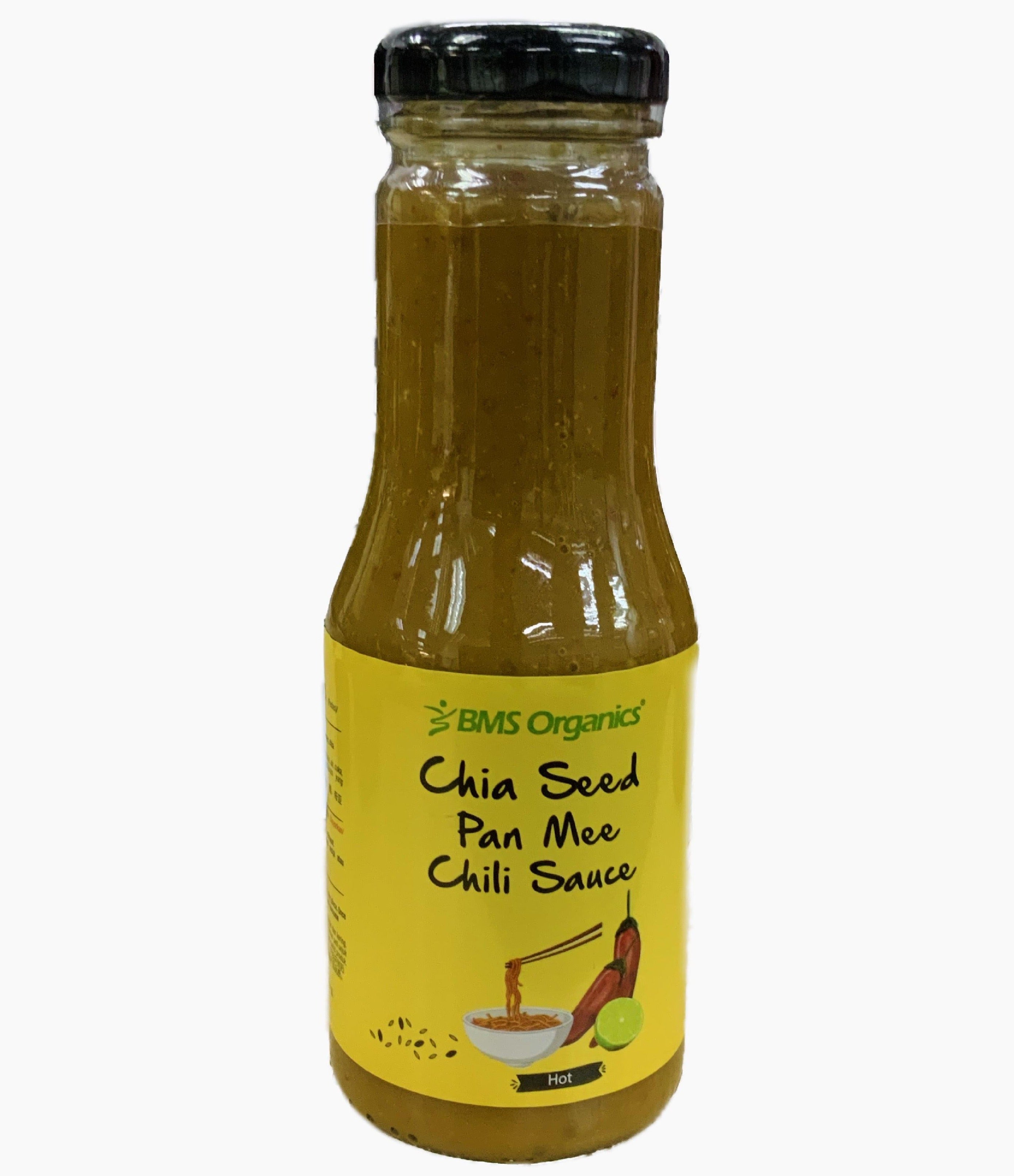 BMS Organics - Chia Seed Pan Mee Chili Sauce / 奇亚籽板面辣椒酱 (270g) (Hot)