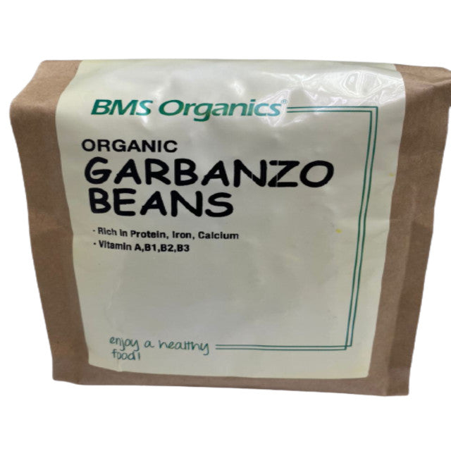 BMS Organics - Organic Garbanzo Beans (Chickpeas) / 有机鹰嘴豆 (400g)