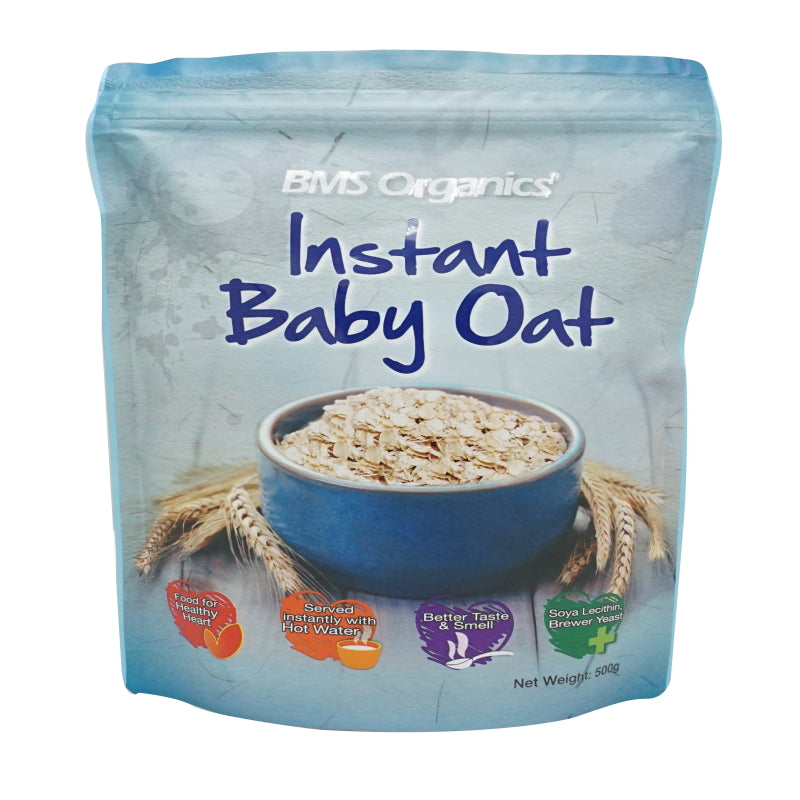 BMS Organics - Instant Baby Oats / 即时幼燕麦 (500g)