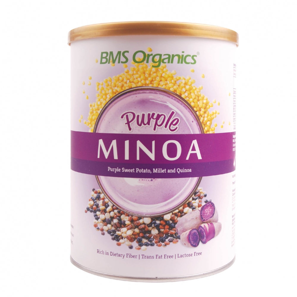 BMS Organics - Purple Minoa Oatmilk / 紫薯小米藜麦燕麦奶 (800g)