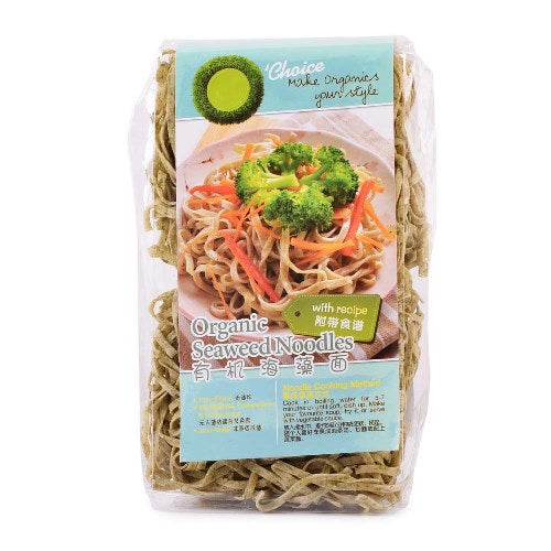 BMS Organics - Seaweed Noodles / 海藻面 (250g)