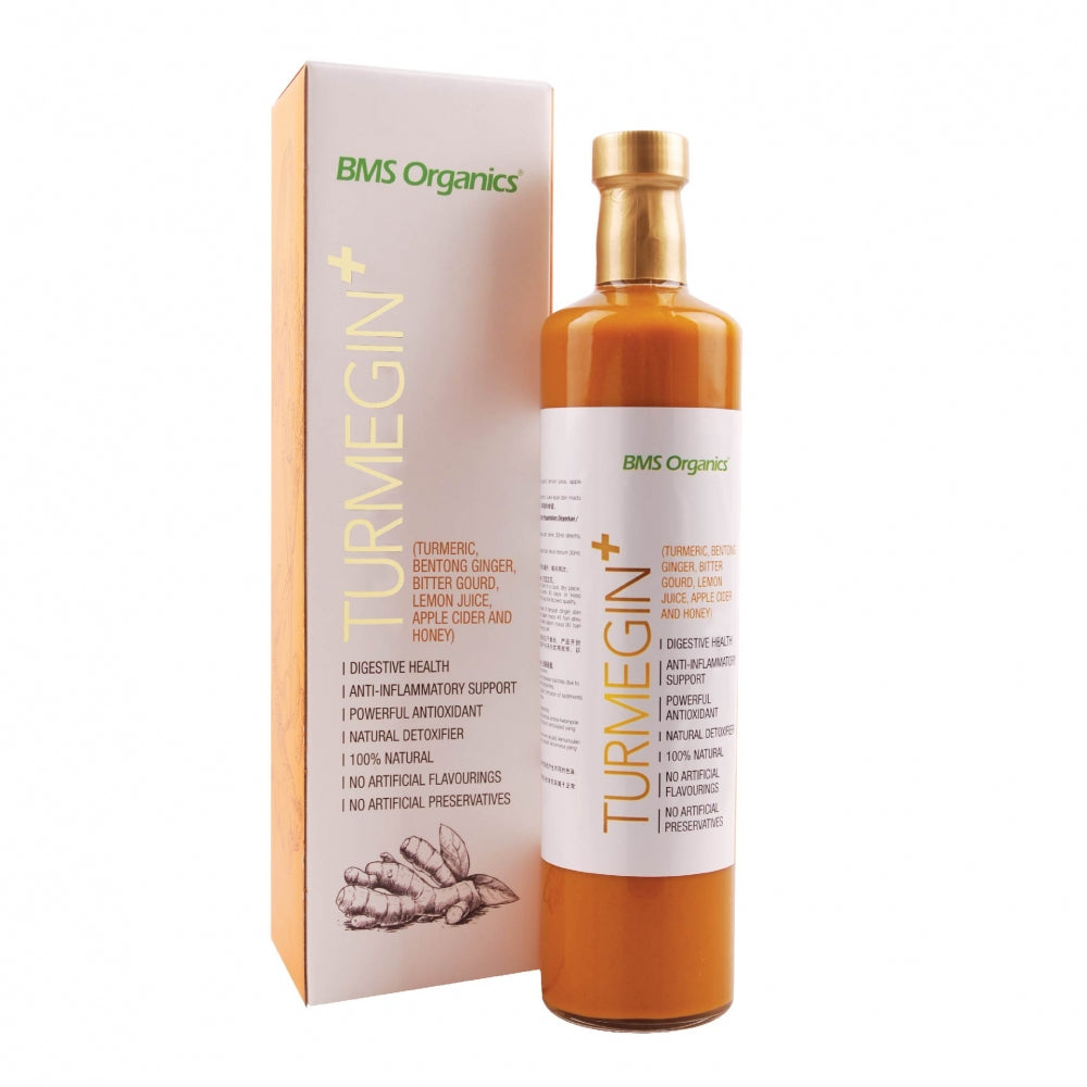 BMS Organics - Turmegin Plus (Turmeric + Bentong Ginger) / 蔬事姜黄生姜素 (750ml)